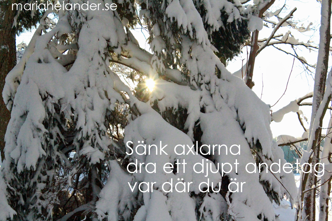 Måste andas djupt
